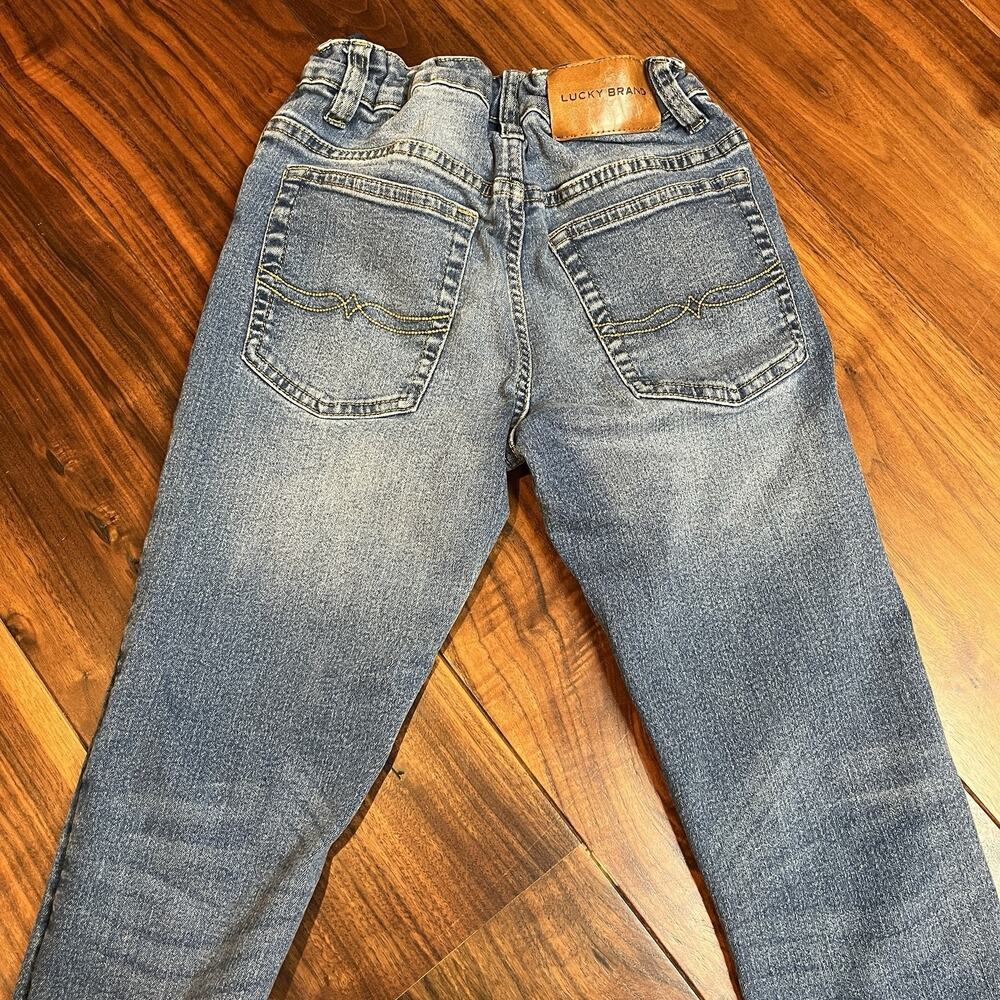 Lucky Brand Authentic Skinny Stretch Youth Adjustable Waistband Jeans Size 12 - Picture 5 of 12
